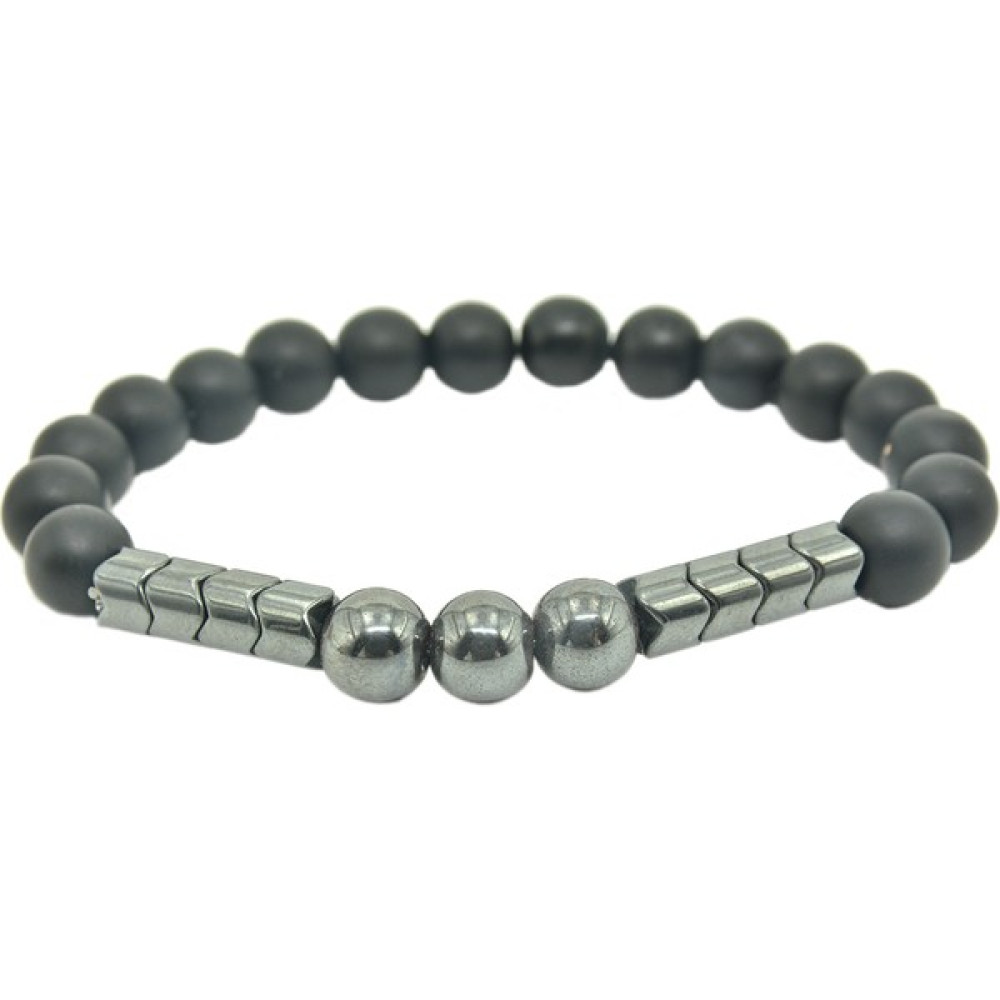 DFNY Accessories 6 mm Mat Onyx 6mm Hematit Bileklik Saat ve Bileklik Aksesuarı Fiyatı
