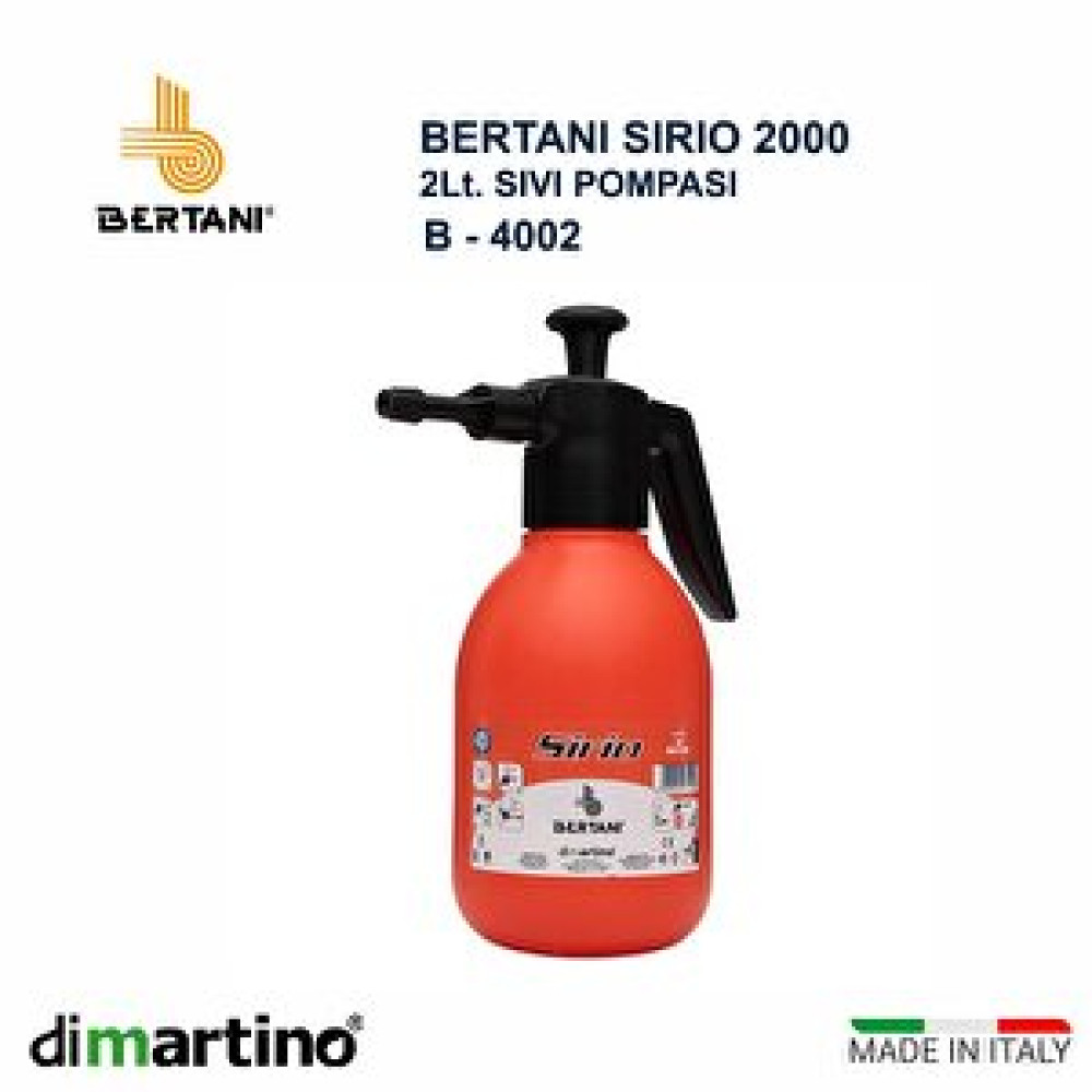 Di Martino Dimartino Bertani Sirio 2000 Köpük Pompası 2lt. İlaçlama Makinesi Fiyatı