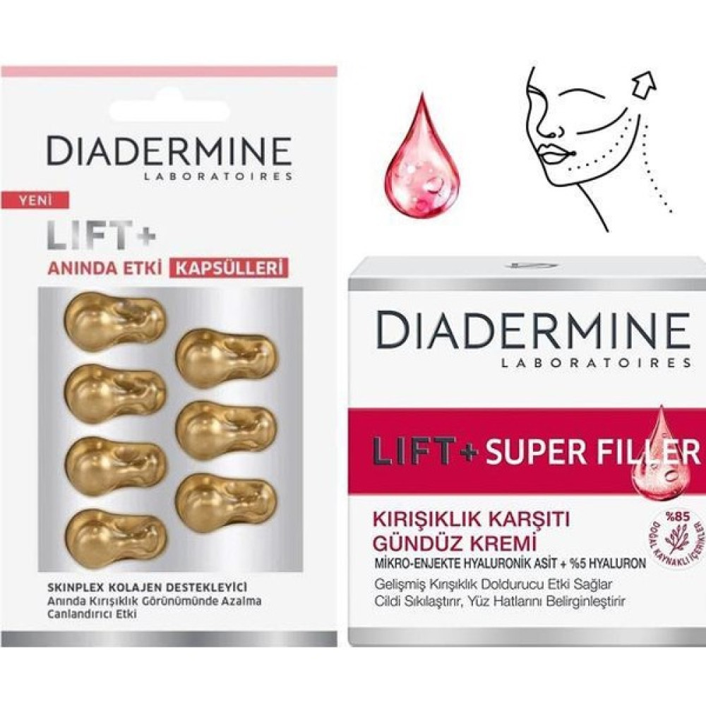 Diadermine Diadermine lift+Super Filler  Bakım Seti Nemlendiriciler Fiyatı