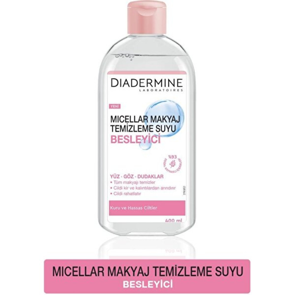Dıadermıne Essentıal Carıng Mıcellar Besleyici Makyaj Temizleme Suyu 400 ml Makyaj Temizleyicileri Fiyatı