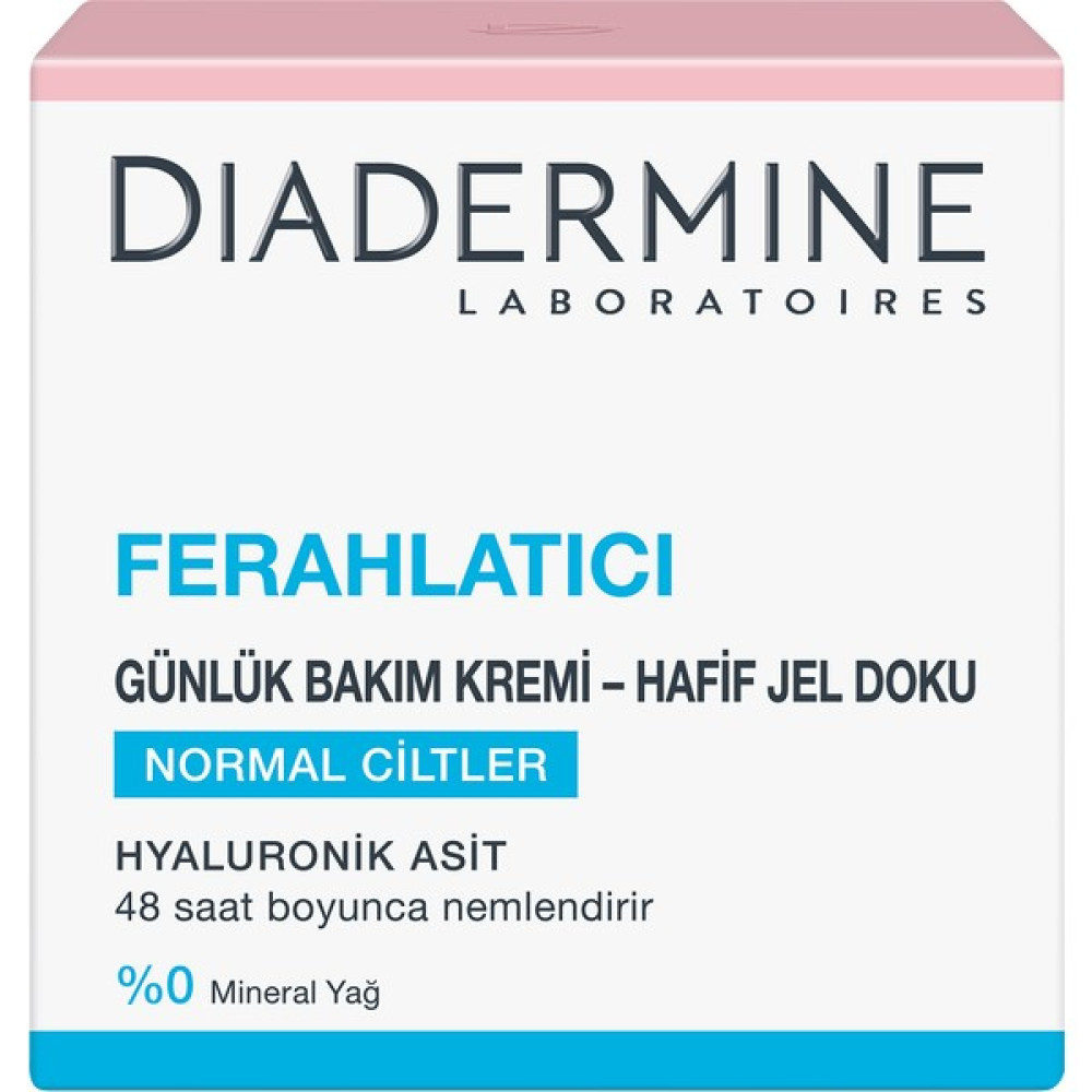 Diadermine Ferahlatici Günlük Bakım Kremi Hafif Jel Doku 50 ML Nemlendiriciler Fiyatı