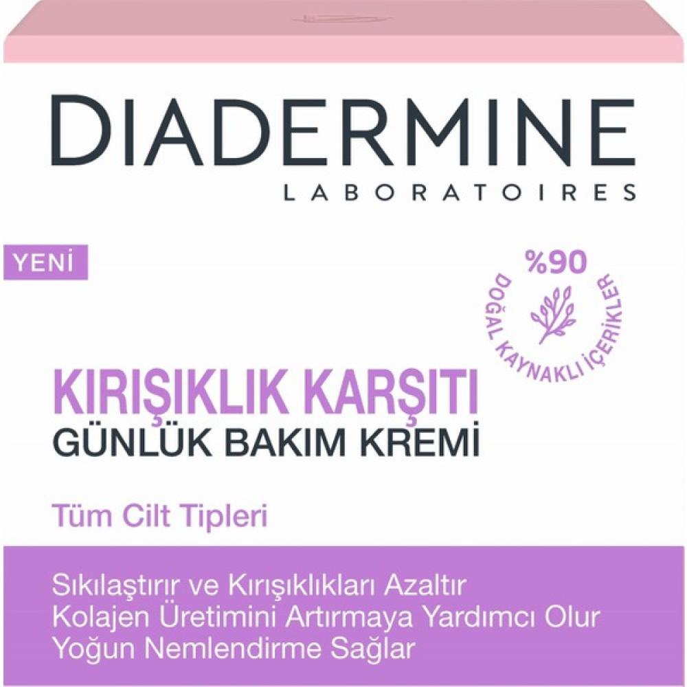 Diadermine Günlük Bakım Kremi (Tüm Cilt Tipleri) 50 ml Anti-Aging / Yaşlanma Karşıtı Fiyatı