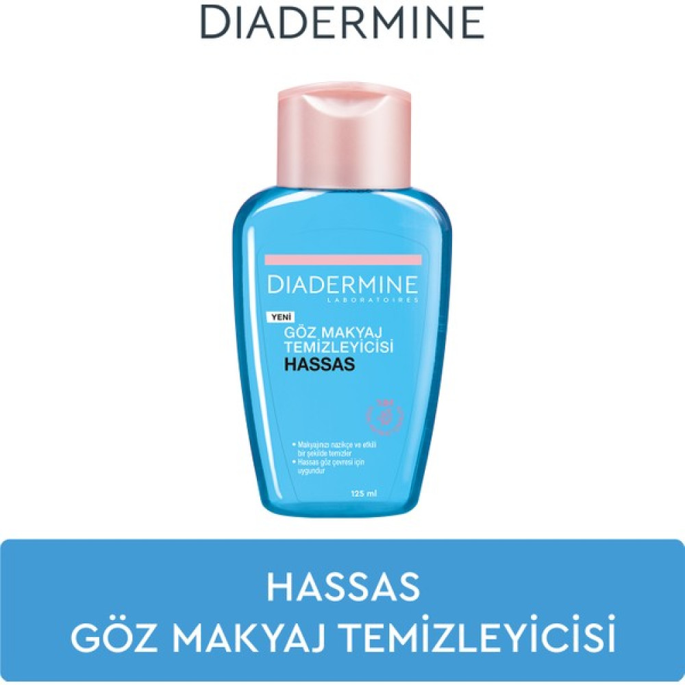 Diadermine Hassas Göz Makyaj Temizleyicisi 125 Ml 1 Adet Makyaj Temizleyicileri Fiyatı