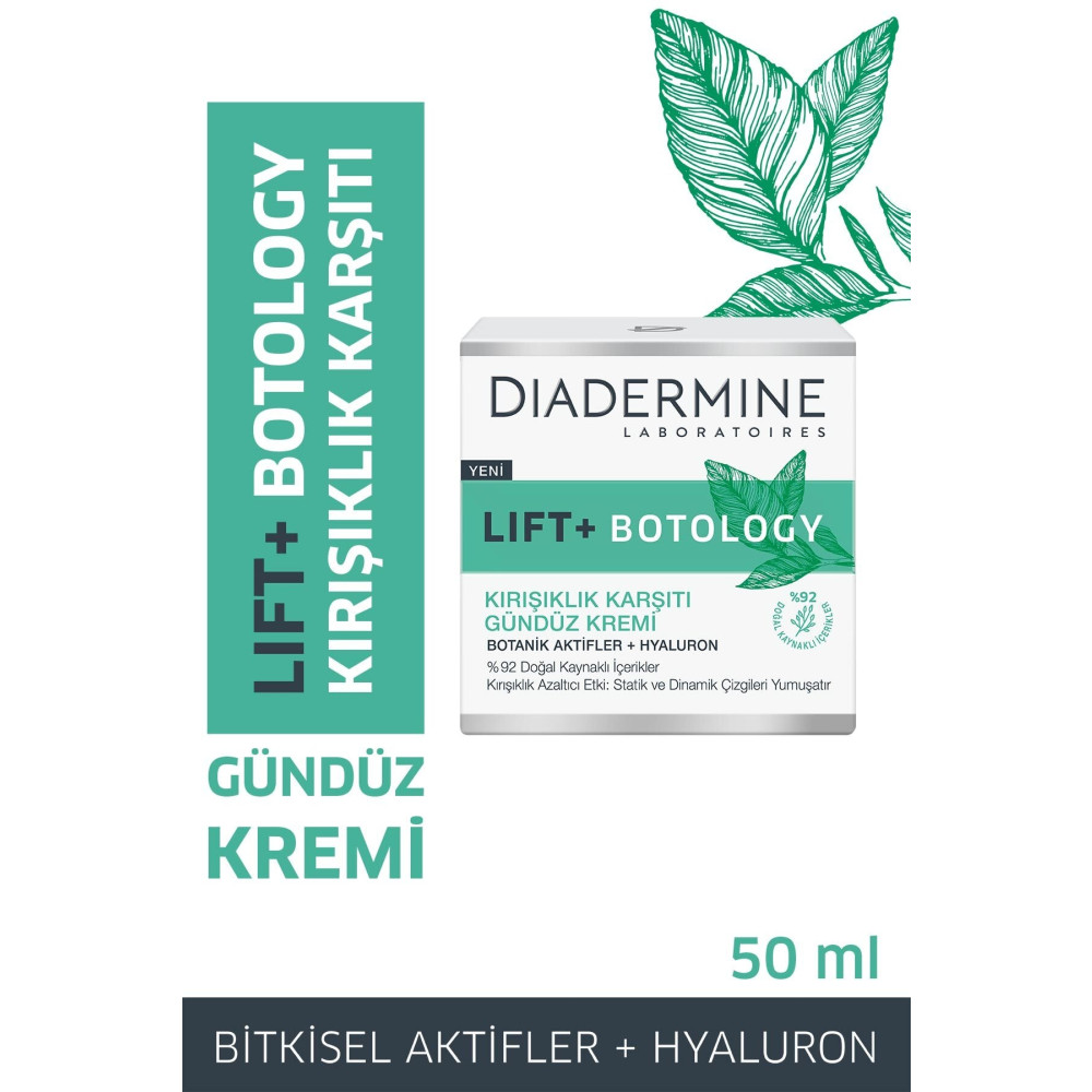 Diadermine Lift+ Botology Kırışıklık Karşıtı Gündüz Kremi Cilt ve Yüz Bakımı Fiyatı