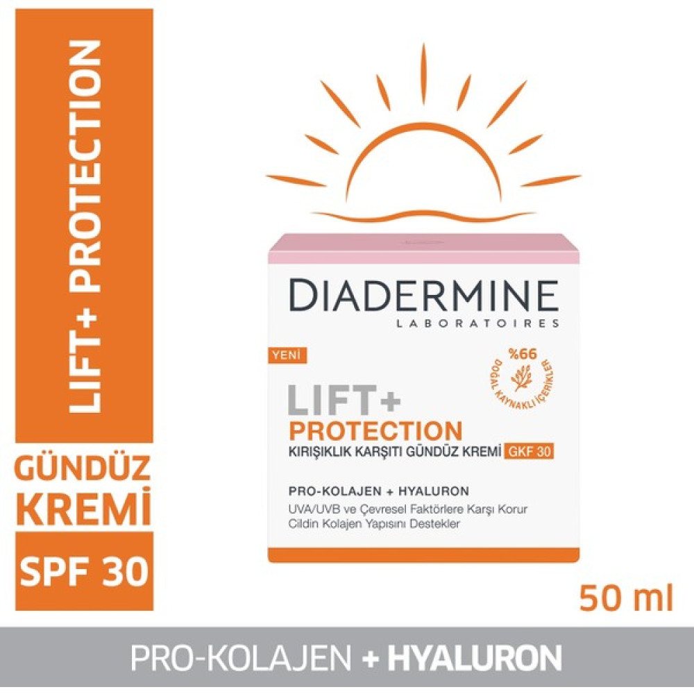 Diadermine Lift + Güneş Koruyucu Yüz Kremi Spf 30 50 ML Anti-Aging / Yaşlanma Karşıtı Fiyatı