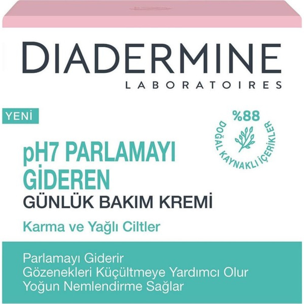 Diadermine Nemlendirici Bakım Kremi Karma ve Yağlı Ciltler 50 ml Nemlendiriciler Fiyatı
