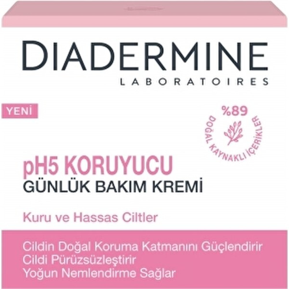 Diadermine Nemlendirici Günlük Bakım Kremi Kuru/hassas Ciltler 50 ml Nemlendiriciler Fiyatı