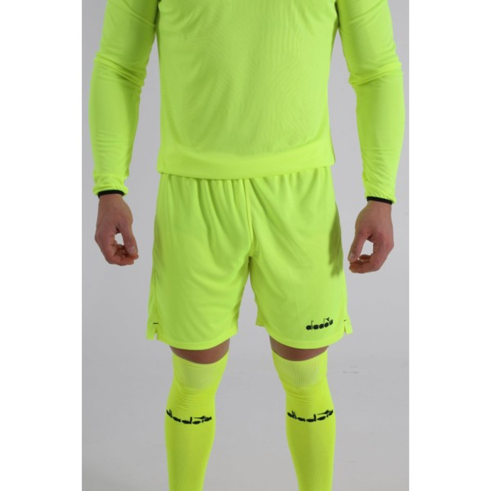 Diadora Elite Futbol Kaleci Forma Şortu Neon Sarı Futbol Malzemeleri Fiyatı