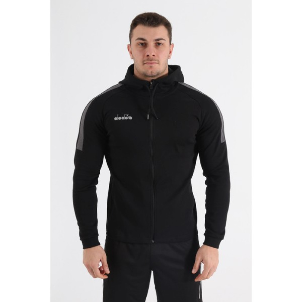 Diadora Venüs Kapşonlu Sweat Siyah T-Shirt & Sweatshirt (Outdoor) Fiyatı
