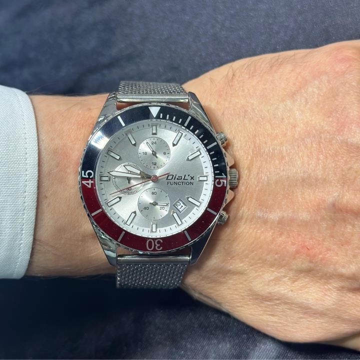 Dialx Dx 13709-2 Erkek Kol Saati - Metalik Gri Kol Saatleri Fiyatı
