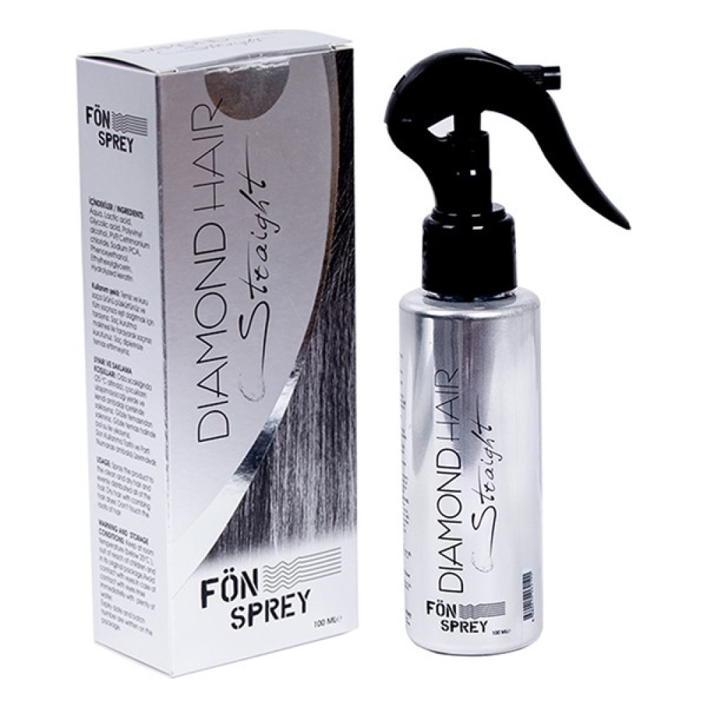 Diamond Hair Fön Öncesi Düzleştirici Spray 100 ml Saç Bakım Maskeleri & Serumlar & Spreyler Fiyatı
