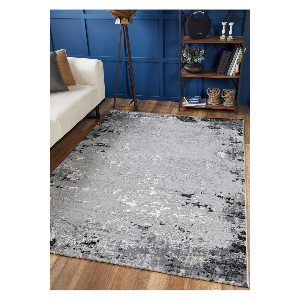 DİAMOND HALI Dokuma Halı Np252 Gri-siyah 120 x 180 Beden Kilim Fiyatı