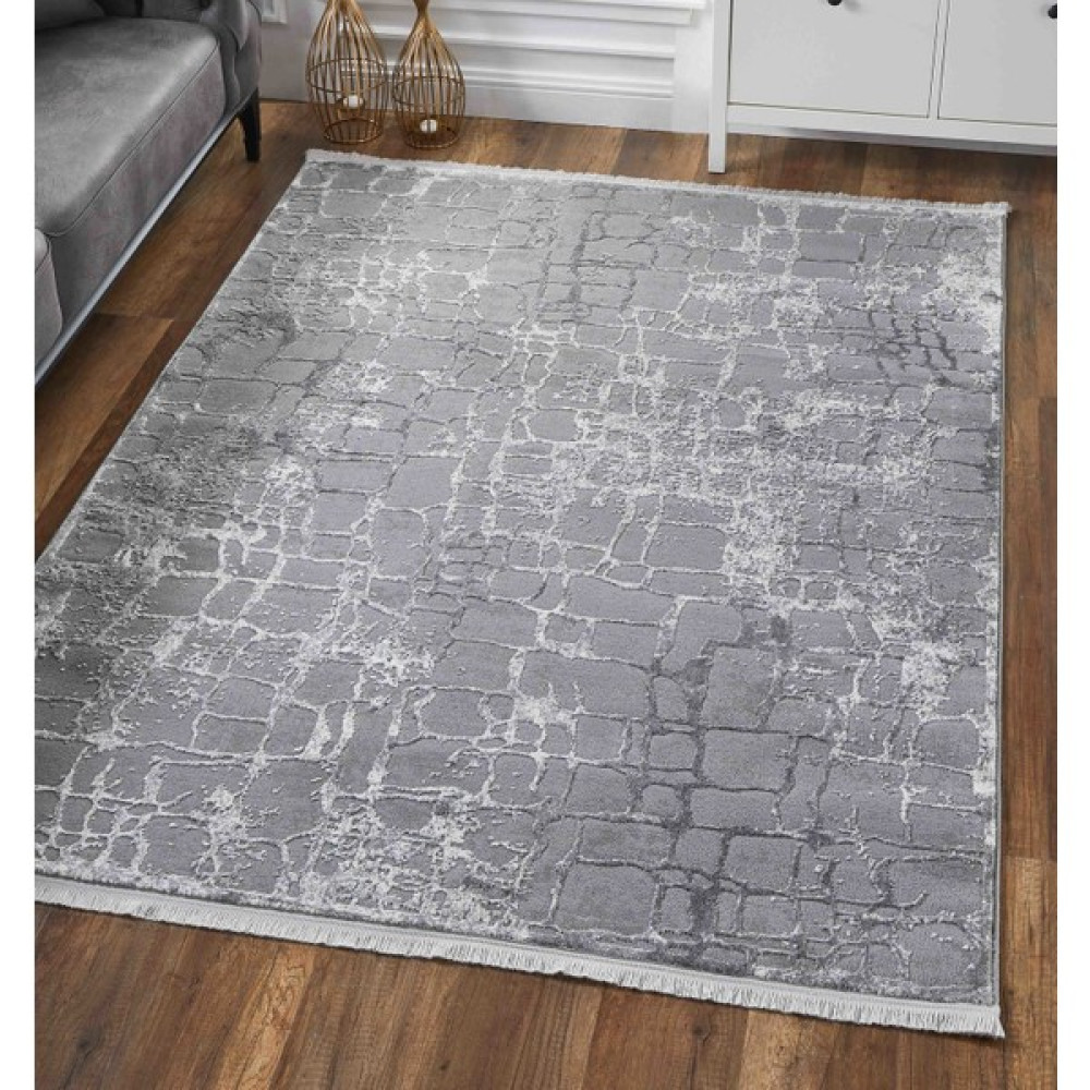 Diamond Halı TR196 Gri Dokuma Halı - 160 x 220 cm Salon Halısı Fiyatı