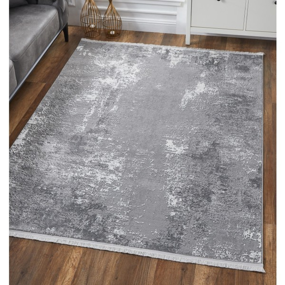 Diamond Halı TR197 Gri Dokuma Halı - 80 x 125 cm Salon Halısı Fiyatı