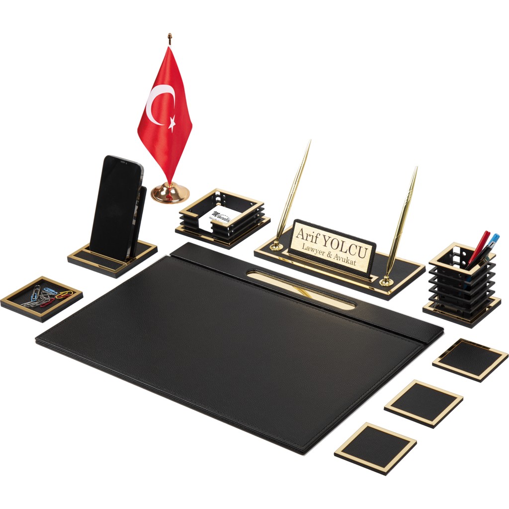 Diamond Sümen Takımı 11 Parça Siyah Full Set - Gold Sümen Takımı Fiyatı