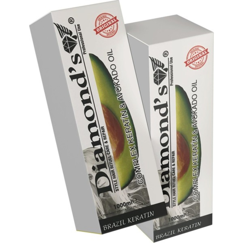 Diamonds Complex Keratin ve Avokado Yağı Brezilya Fönü Keratin Jel 1000 ml Saç Bakım Maskeleri & Serumlar & Spreyler Fiyatı