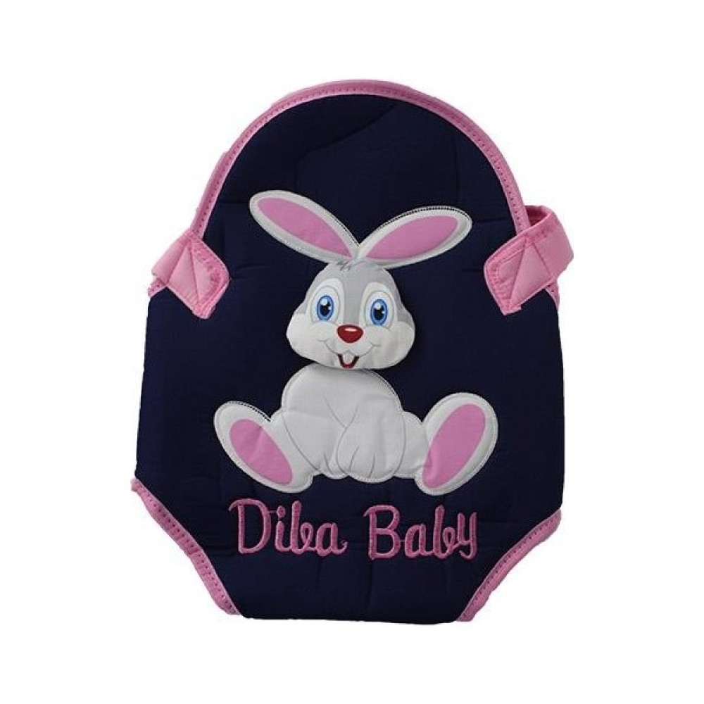 Diba Baby Tavşan Aplikeli Yenidoğan Kanguru - Lacivert Pembe - Lacivert - Pembe Bebek Arabası ve Pusetler Fiyatı