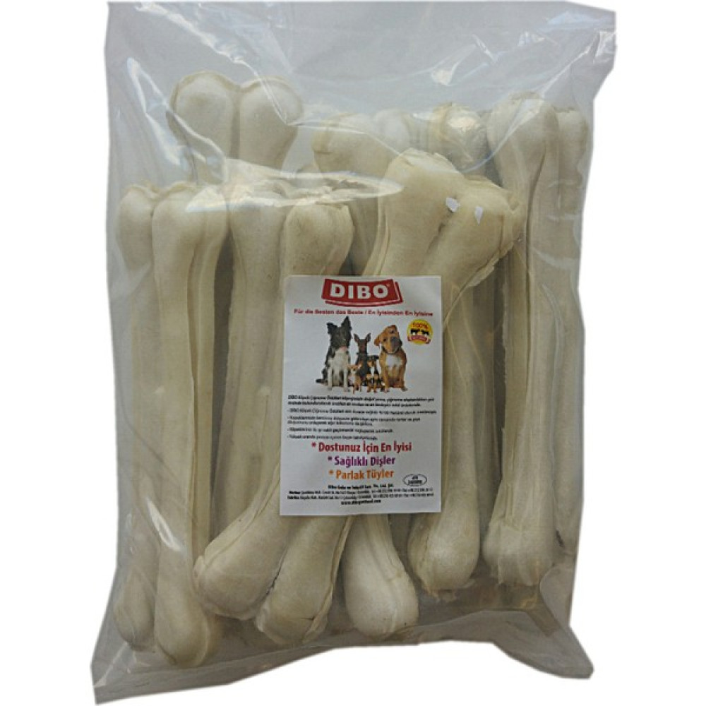 Dibo Köpek Çiğneti Pres Kemik Beyaz 150-160 gr 21 cm ( 10 Adet ) Evcil Hayvan Ürünleri Fiyatı