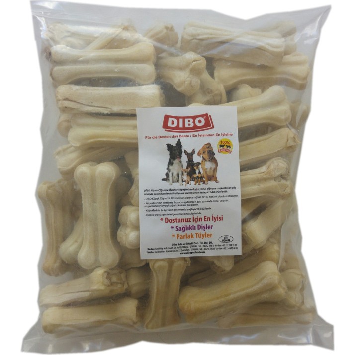 Dibo Köpek Çiğneti Pres Kemik Beyaz 20-25 gr 7 cm ( 50 Adet ) Evcil Hayvan Ürünleri Fiyatı
