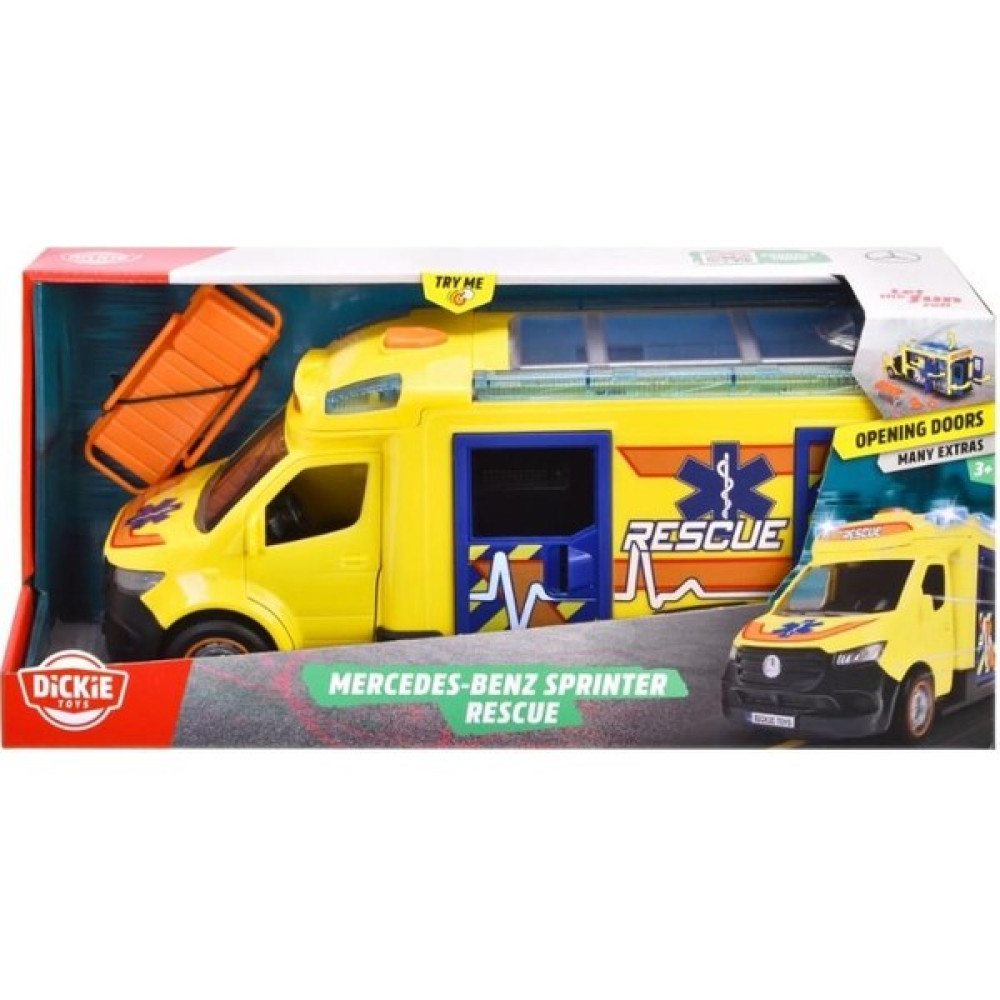 Dickie Mercedes-Benz Sprinter Kurtarma Aracı 203716025 Oyuncak Araç Fiyatı