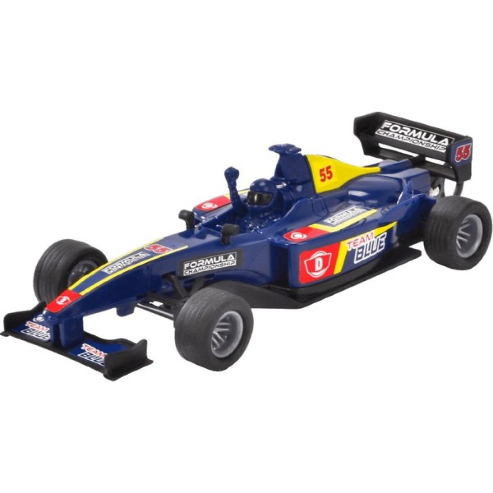 Dickie Toys Çek Bırak Formula Yarışçıları 14 cm Mavi - Lacivert Oyuncak Araç Fiyatı