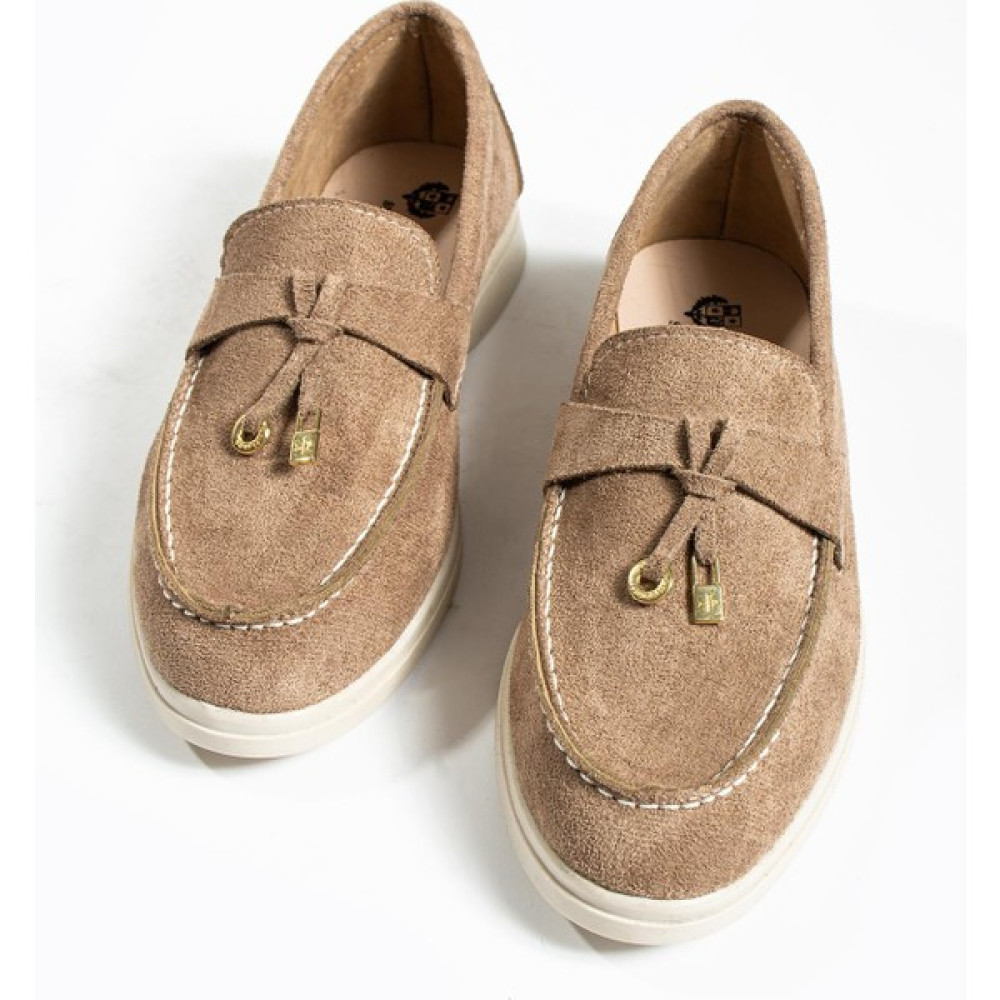 Dicle Polat Shoes Woller Vizon Loafer Süet Kadın Ayakkabı Kadın Ayakkabıları Fiyatı