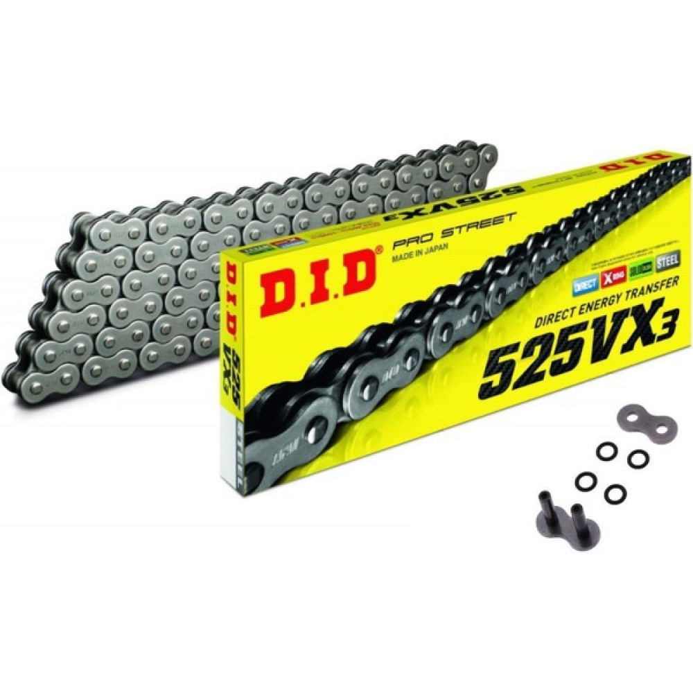 Did 525-114VX3 2015-2023 Mv Agusta Brutale 800 Rr Scs Uyumlu Zincir Vx3 Xring Çelik Renk Oto Boyaları Fiyatı