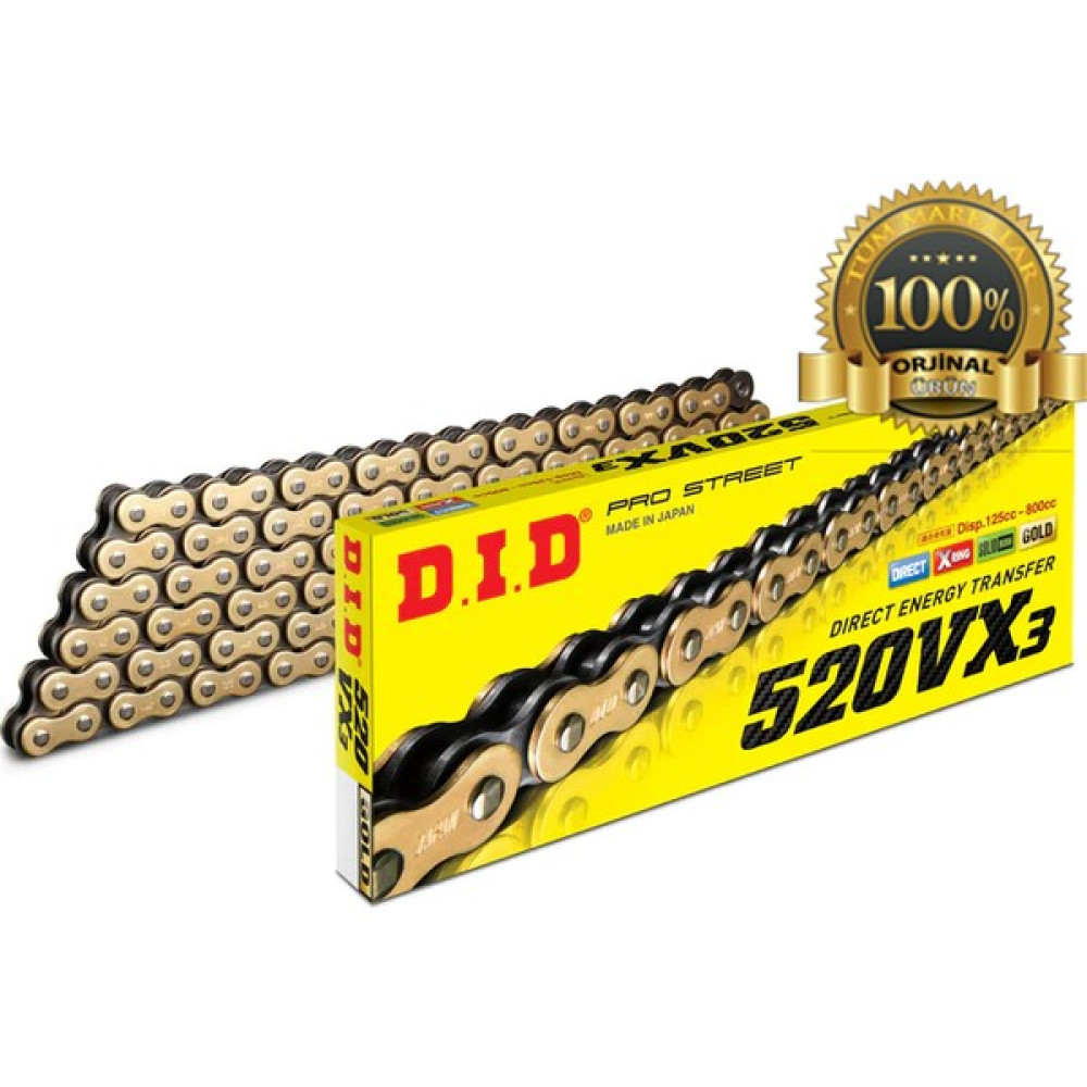 DID D.ı.d Yamaha Xt 660 R / x Zincir X-Ringli Gold 520/110L Motor Bakımı Fiyatı