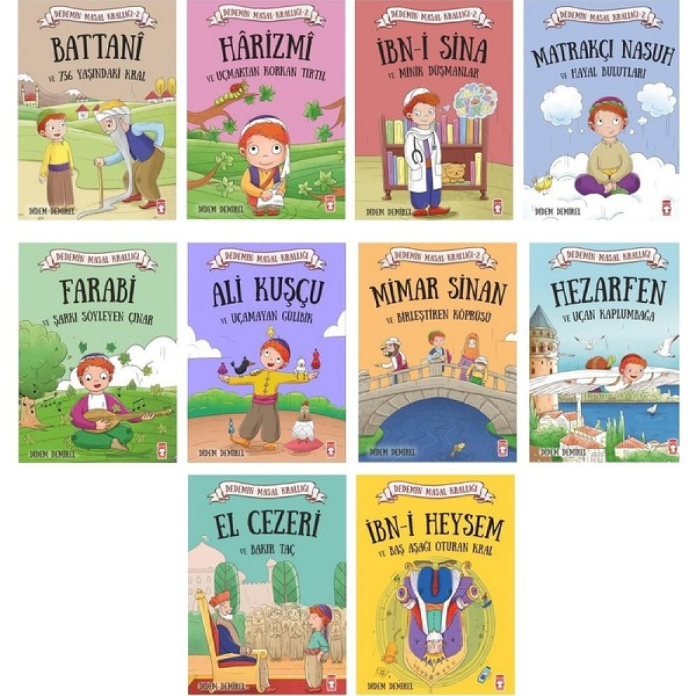 Didem Demirel Dedemin Masal Krallığı Seti 10 Kitap - Didem Demirel Çocuk Öykü Fiyatı
