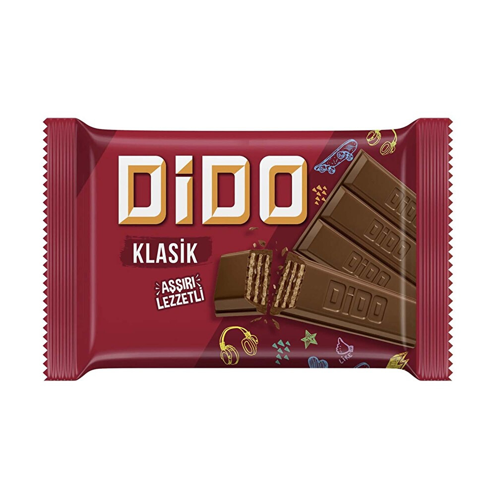 Dido Kare Çikolatalı Gofret 55,5 g Çikolata ve Gofret Fiyatı