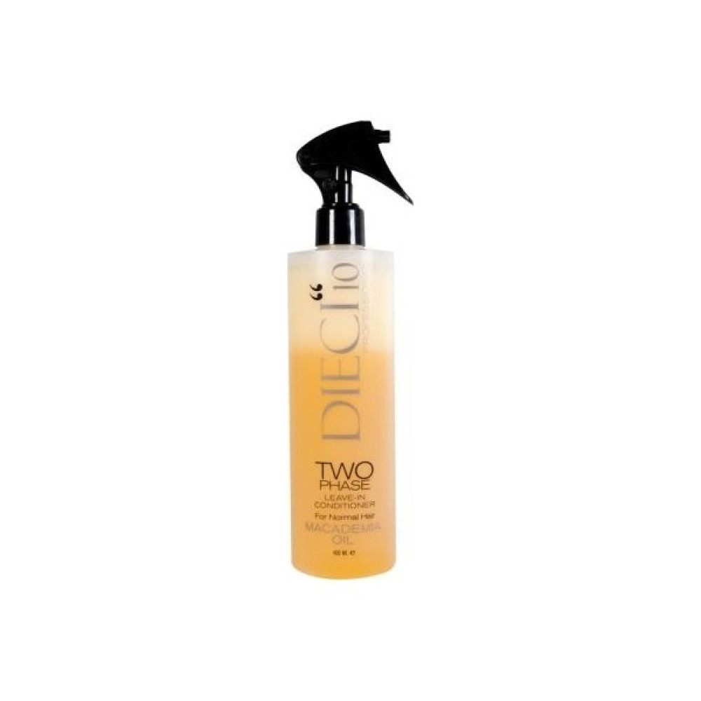 Dieci 10 Sıvı Saç Kremi Macademıa Oil Two Phase Normal Saçlar İçin 400 ml Şampuan ve Saç Kremi Fiyatı