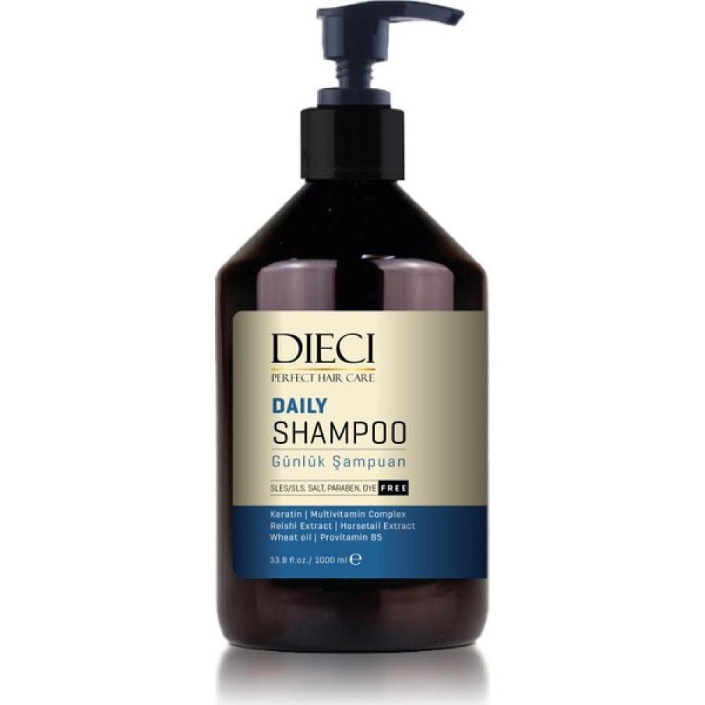 Dieci Daily Günlük Şampuan 1000 ml Şampuan ve Saç Kremi Fiyatı
