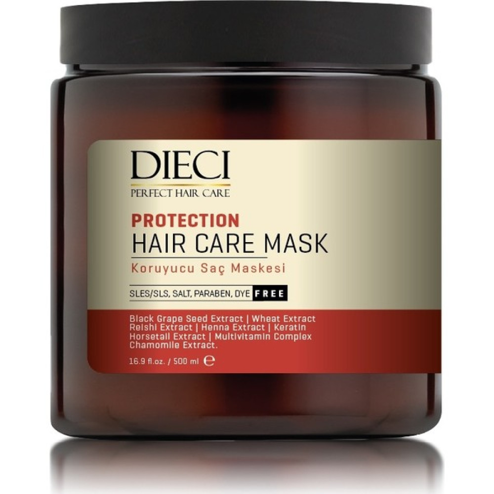 Dieci Protection Hair Care Mask 500 ml Saç Bakım Maskeleri & Serumlar & Spreyler Fiyatı