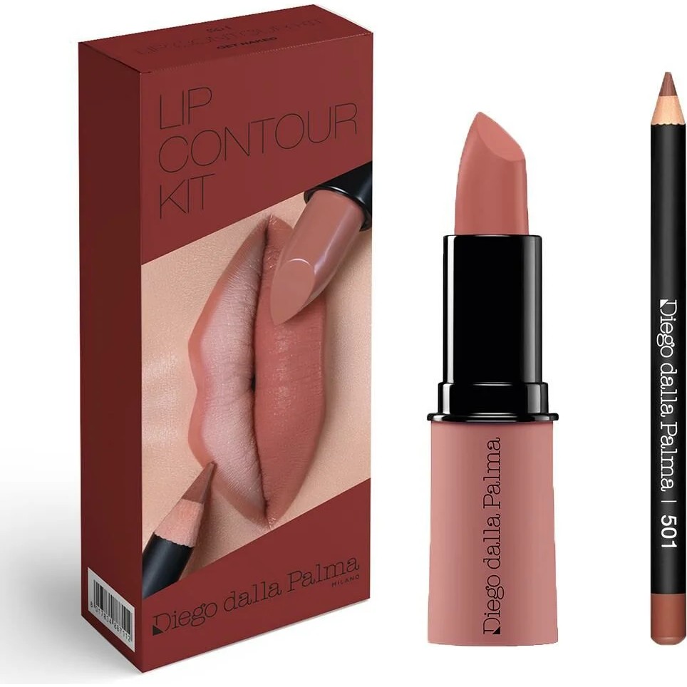 Diego Dalla Palma Lip Contour Kit 501 Renkli Dudak Kalemi İle Makyaj Seti Günlük Kullanım İçin Kalem & Yazı Gereçleri Fiyatı