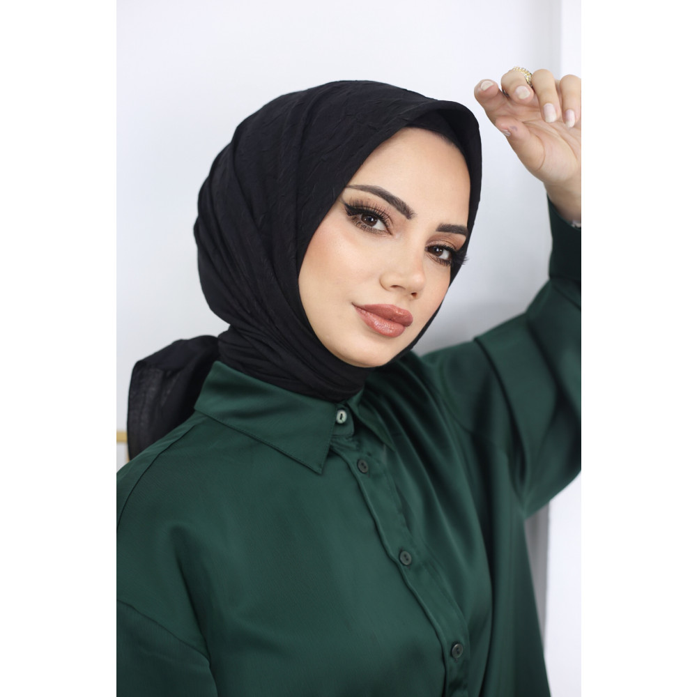 Diella Bambu Kraş Eşarp - Siyah - Bked00001 100 x 100 Beden Şal Fiyatı