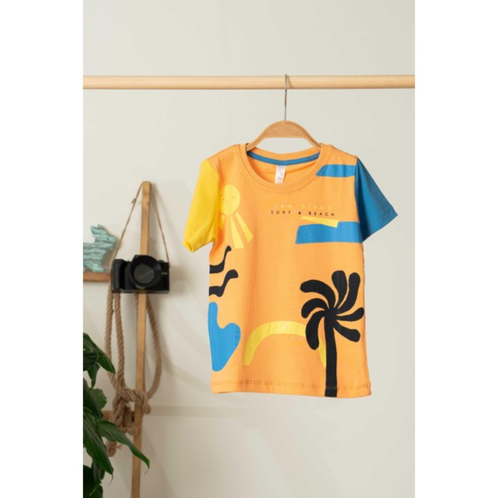 Difa Kids San Diego Baskılı Erkek Çocuk T-Shirt Erkek Çocuk T-shirt Fiyatı