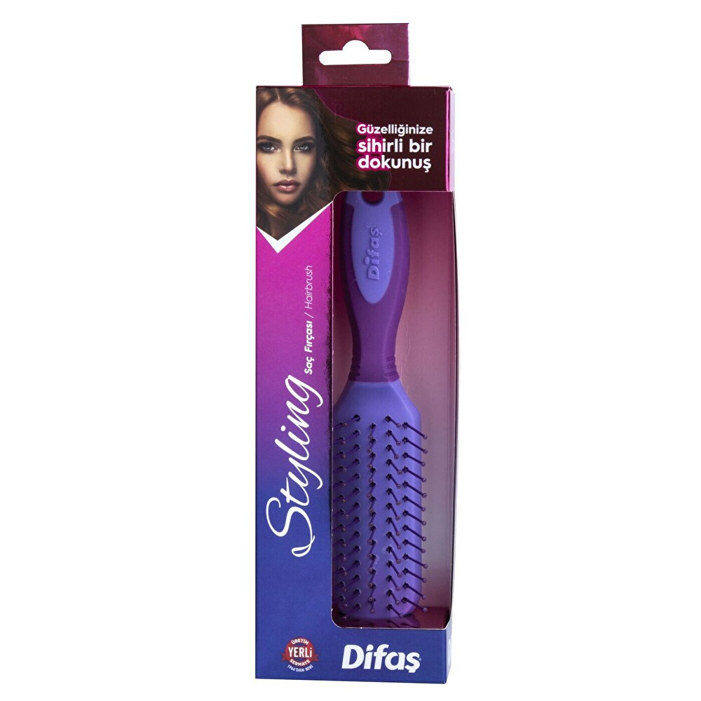 Difaş 67 Styling Saç Fırça Kaucuk Saplı Saç Fırçası ve Tarağı Fiyatı