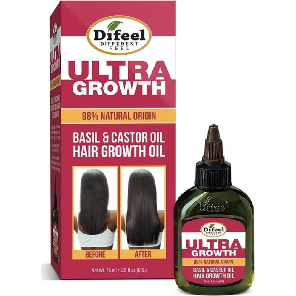 Difeel Ultra Growth Basil & Castor Oil 75 ml Saç Bakım Maskeleri & Serumlar & Spreyler Fiyatı