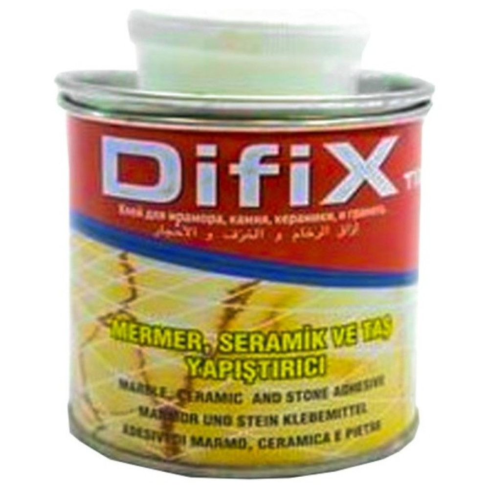 Difix Mermer Yapıştırıcı 250 gr - Teneke Kutu Dış Cephe Yalıtım Malzemeleri Fiyatı