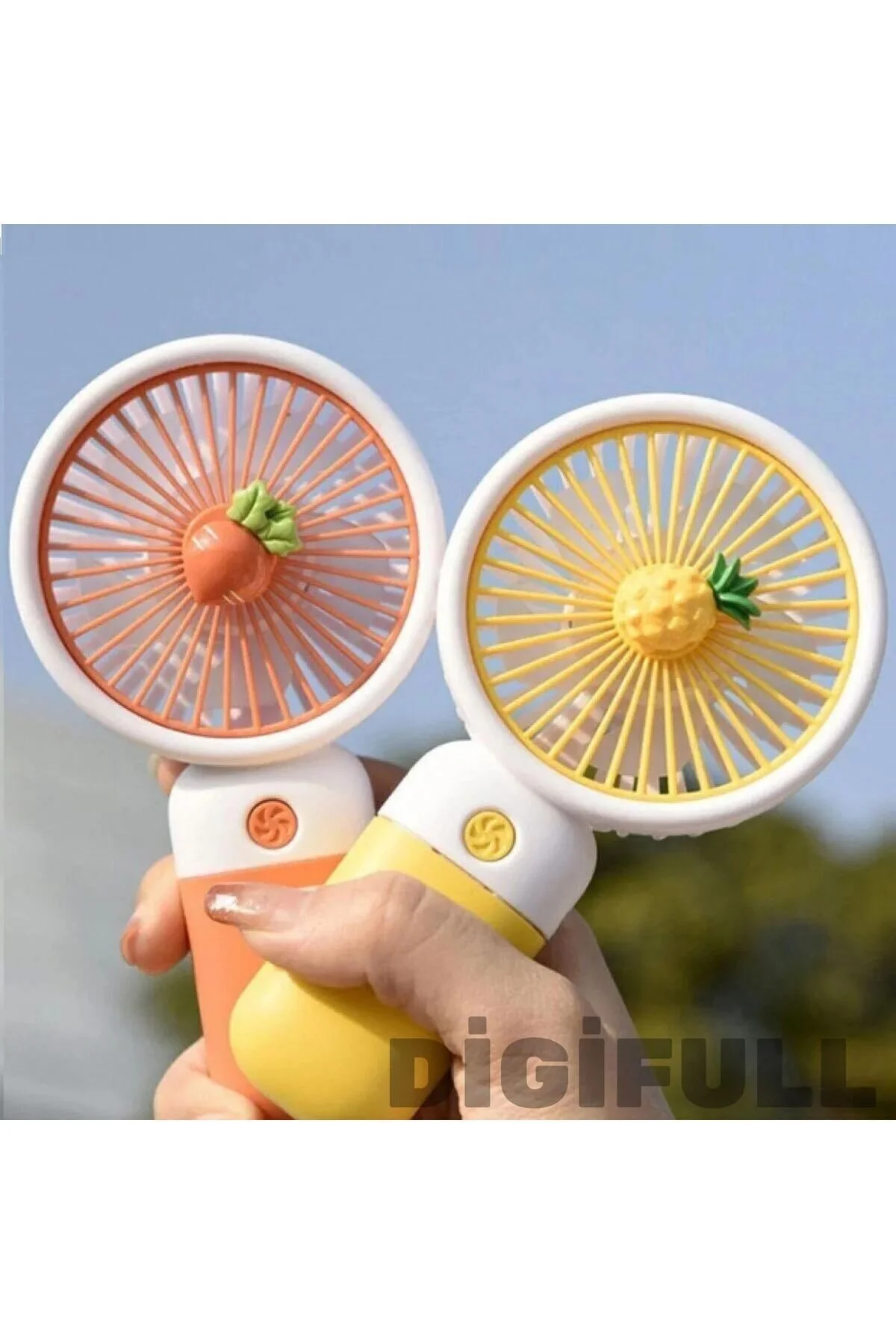 DİGİFULL Şarjlı Mini El Fanı ve Masa Fanı Soğutucu Pervane Taşınabilir Şarj Edilebilir Pratik Mini Vantilatör" Taşınabilir Şarj Cihazı - Powerbank Fiyatı