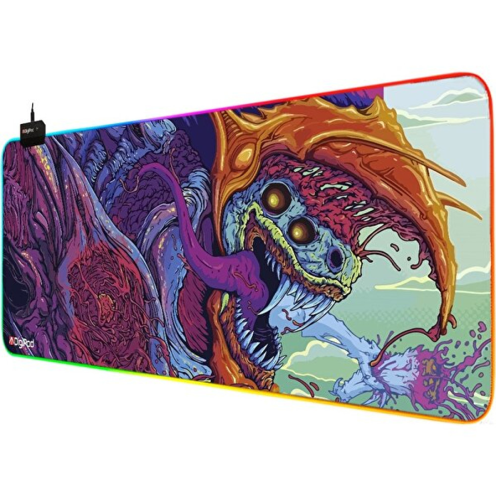 Digipod Rgb Oyuncu Mousepad Rgb Gaming Oyuncu Mouse Pad Kaymaz Taban 70 x 30 - Renkli Mouse Pad Fiyatı