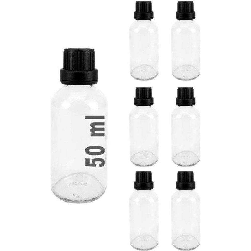 Digithome 6’lı 50 Ml Siyah Kilit Kapaklı Cam Zencefil Shot Şişesi Söz Nişan Hediyelik Kolonya Şişesi Saklama Kapları Fiyatı
