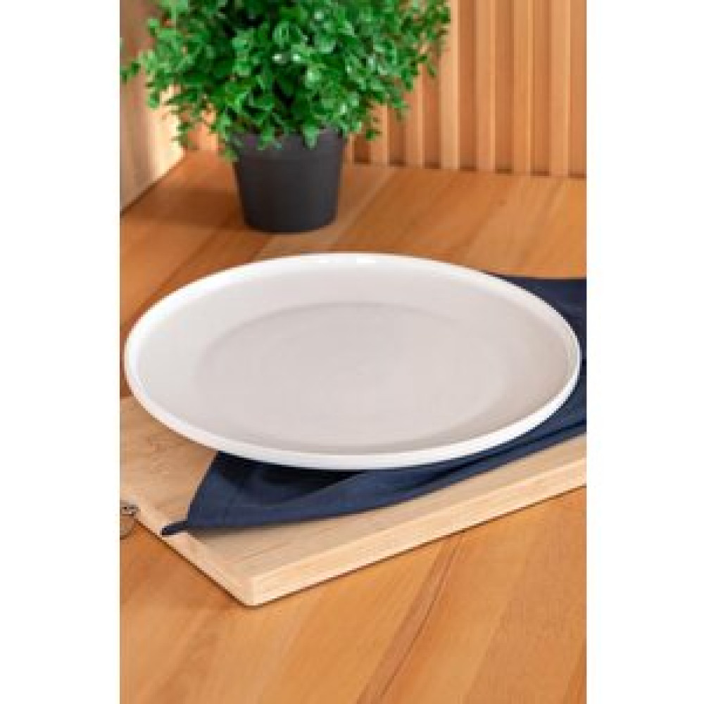 Digithome Acar Aria Collection 6'lı Porselen Servis Tabağı Seti Yuvarlak 26 Cm Beyaz - Mba-05288 C320.033 Fincan / Bardak / Kahve Takımı Fiyatı