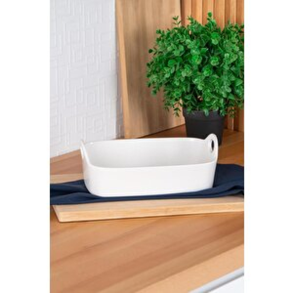 Digithome Acar Bianco Perla Porselen Kulplu Kase Dikdörtgen Beyaz 25 Cm Kase Fiyatı