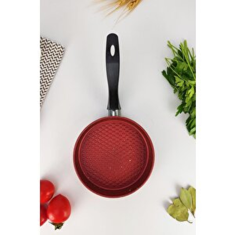 Digithome Alüminyum Döküm Mini Yuvarlak Tava Kırmızı - Mnb05532 Tencere / Tava Setleri Fiyatı