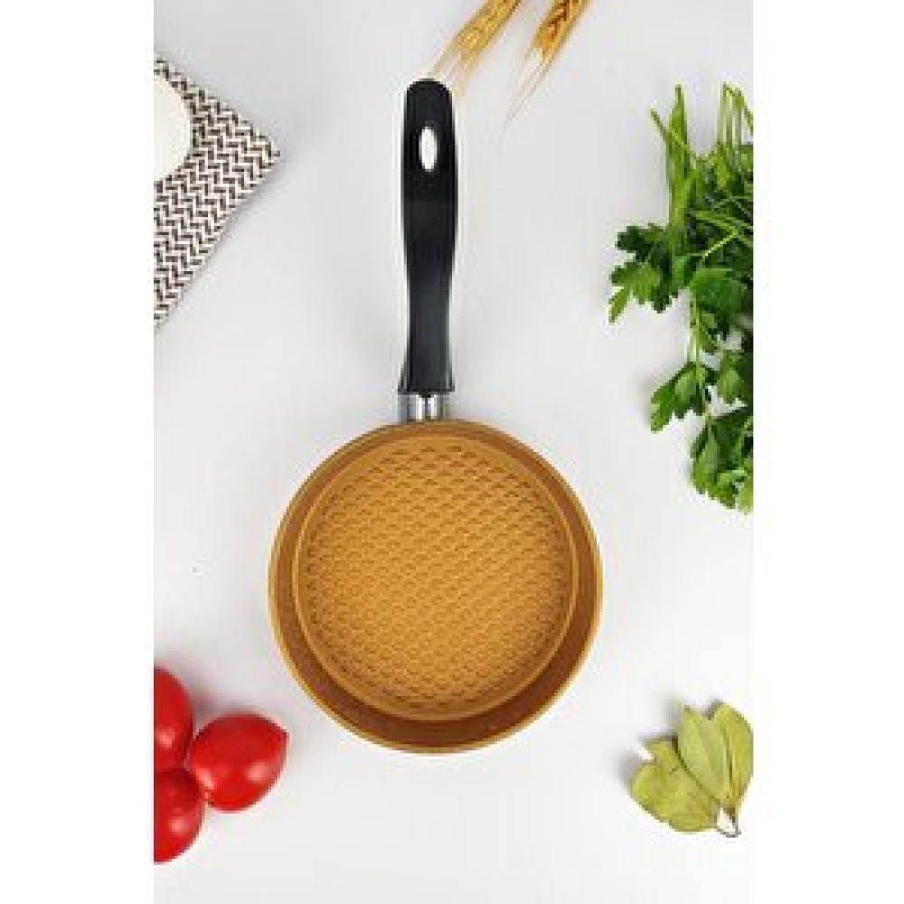 Digithome Alüminyum Döküm Mini Yuvarlak Tava Sarı - Mnb05532 Tencere / Tava Setleri Fiyatı