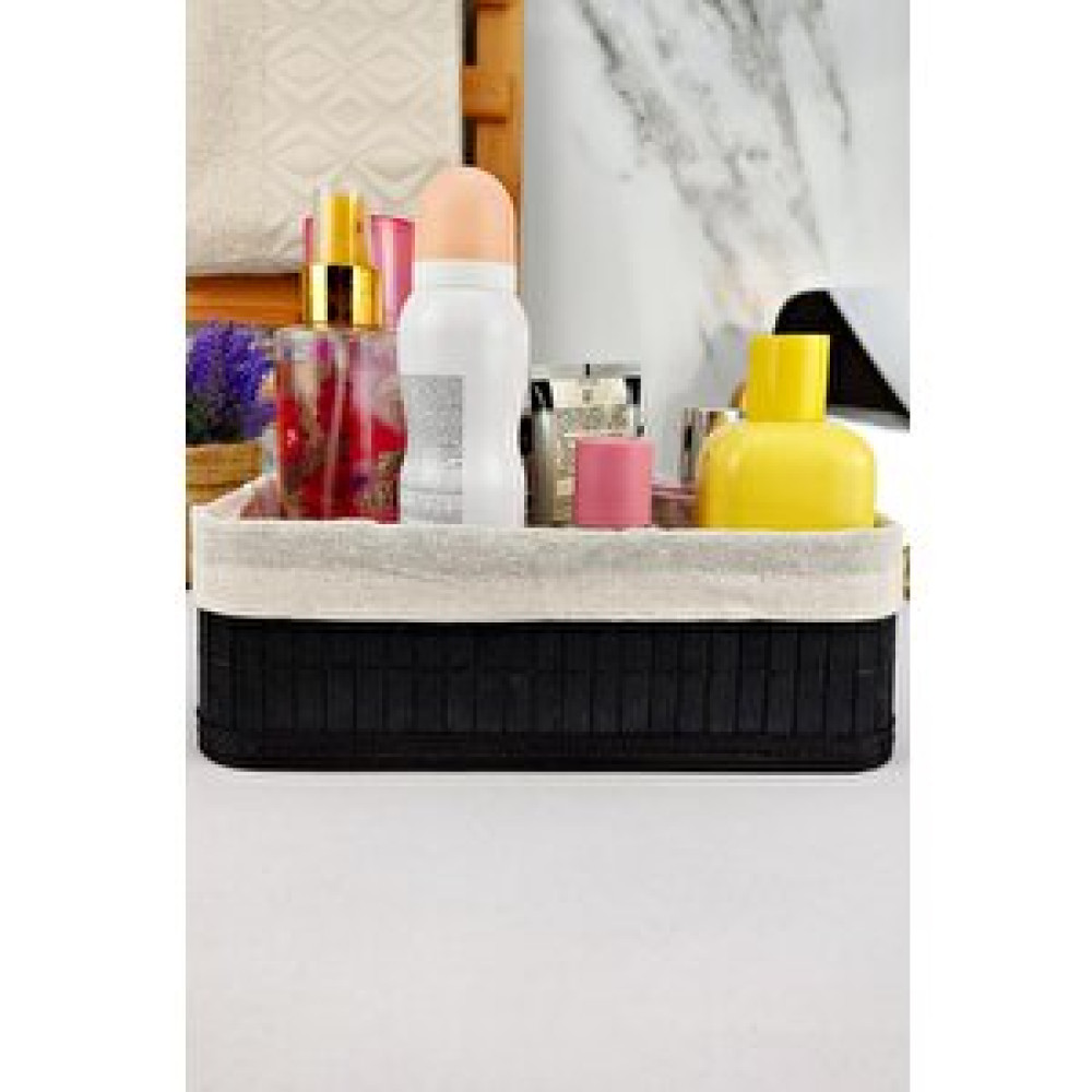 Digithome Bambu Çok Amaçlı Saklama Kutusu Düzenleyici Küçük Boy Organizer Siyah 25x15x8 Cm - Cl-6007-5 Sepet Fiyatı