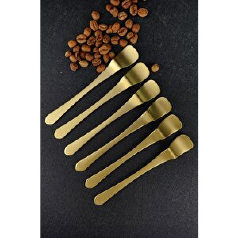 Digithome Benita 6’lı Çelik Nescafe Kahve Çay Kaşığı Gold - Dst 001 C320.113 Çatal / Kaşık / Bıçak Takımları Fiyatı