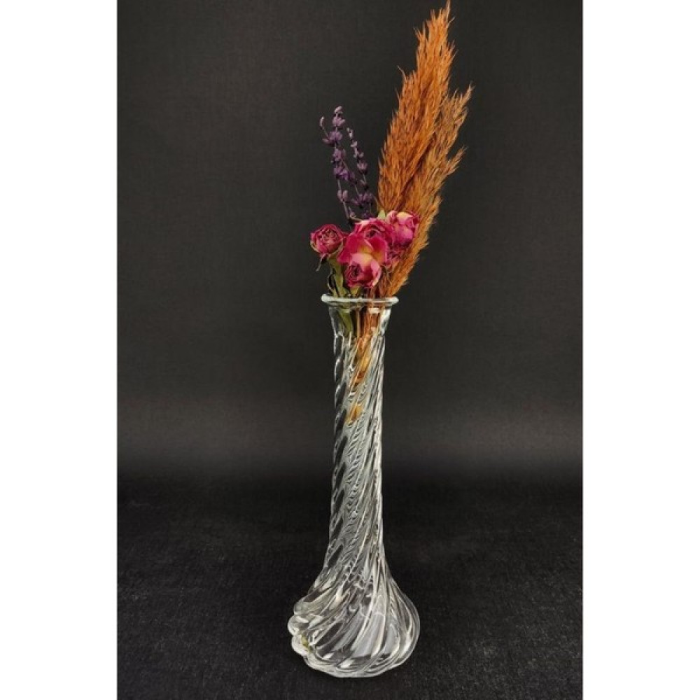 Digithome Cam Karanfillik Vazo 25 cm - Desen-1 Vazo Fiyatı