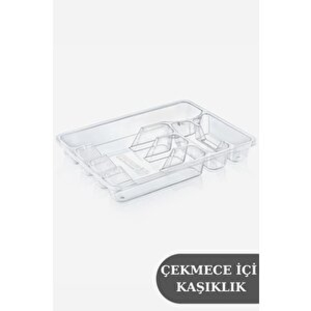 Digithome Çekmece İçi Çatal Kaşık Bıçak Kaşıklık Düzenleyici 37,5 Cm Şeffaf – Trn-109 Saklama Kapları Fiyatı